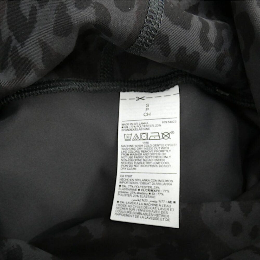 NWT Old Navy S Powersoft Leopard Leggings Extra High Rise Athleisure Gymcore - Picture 7 of 11